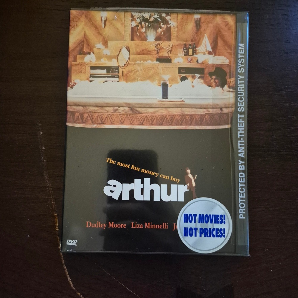 Arthur DVD 1997 Dudley Moore Liza Minnelli Comedy Movie Brand New Sealed